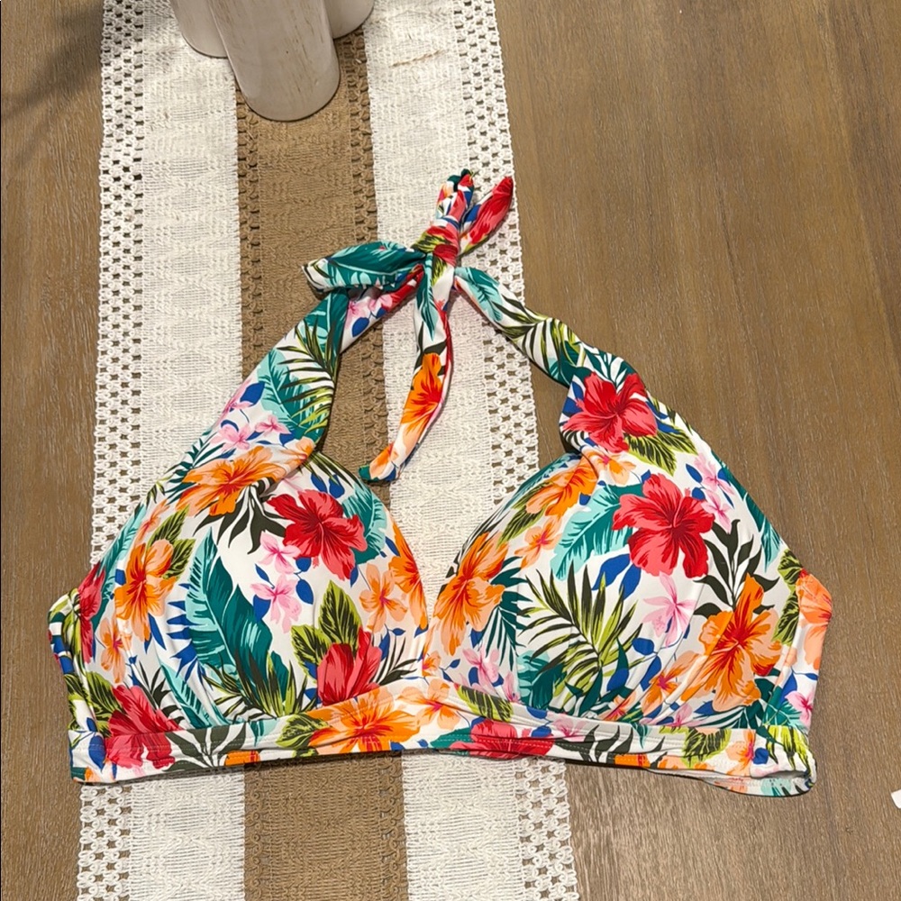 Floral Bikini Top